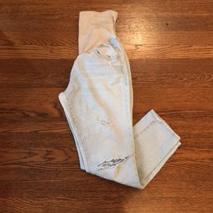 Old Navy Maternity Cropped Jeans